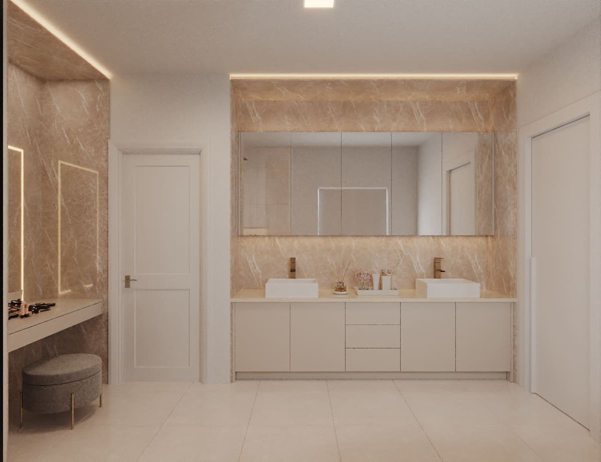 bathroom-with-melamine-fiberboard-cabinets