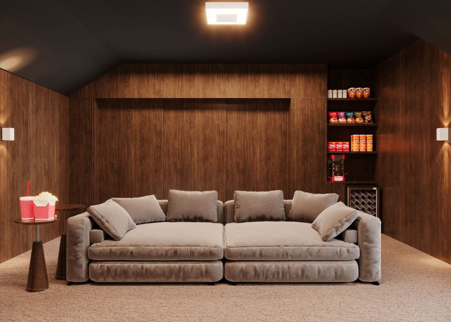 media-room-with-wood-panel-wall-made-with-melamine-fiberboard